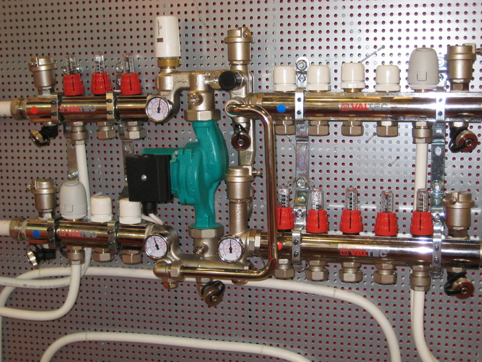 установка насоса в систему отопления